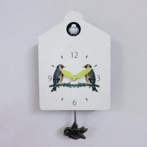 BOJIAJIAJU | Personalized Rural Style Modern Creative Cuckoo Wall Clock Hourly Chime