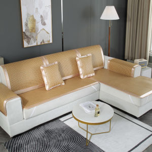 Double-sided Bamboo Mat Sofa Cushion