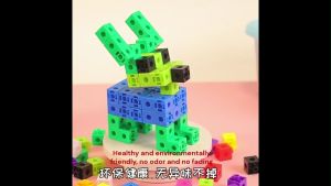 100pcs Math Linking Cubes Number Blocks for Kids