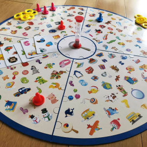 Childrens Brain Battle Small Detective Picture Finding Game Concentration Observation Re Ility Training Educational Toy