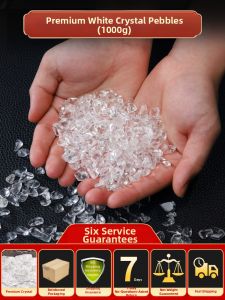 BINYUE | Purifying Natural White Crystal Stones