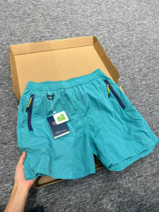 Quần Short Nam Mùa Hè Mỏng Thoáng Khí Ngoài Trời Quần Short Thể Thao Nhanh Khô Dây Đeo Lưng Thường Ngày Quần Short Công Sở Năm Điểm