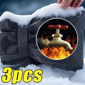 3PCS Winte Frost-proof Insulation Sleeve Taps Anti-Freezing Outdoor Faucet Cover Garden Reusable Faucet Protector Saving Tap
