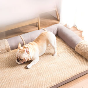 Ultra Soft Calming Dog Bed Washable Removable Orthopedic Support Crate Bed for Small Medium Big Dog