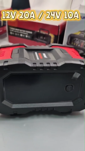 เครื่องชาร์จแบต FOXSUR 12V 25A /24V 15A FPT-250รุ่นใหม่ 7ขั้นตอน รุ่นใหม่ล่าสุด! มีจอ LED โหมดซ่อมแบต ใช้งานง่าย ปลอดภัย