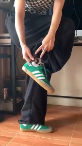 Celana panjang Cargo loose pria gombrong panjang baggy skena gombrang