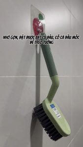 Bàn Chải Vệ Sinh Tay Cầm Dài Đa Năng - Cọ Sàn Tường Siêu Sạch Bebi123shop