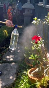 หัวฉีดน้ำทองเหลืองต่อขวดน้ำ หัวฉีดน้ำทองเหลือง ใช้สำหรับฉีดน้ำ พ่นยา ฮอร์โมน ไม่เป็นสนิม