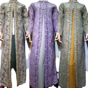 KEBAYA MODERN HAYATI-GAMIS GLITER PREMIUM OUTNER+INNER TERBARU