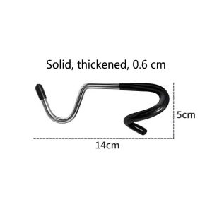 Stainless Steel Light Stand Holder Hooks Portable Tent Pole Lamp Hanger Hunting Fishing Lantern Hanger Outdoor Camping Tools