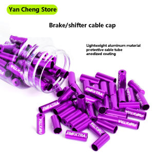 10PCS Mountain Road Bicycle Brake Shifting Cable Housing Cap 4/5mm Diameter Colorful Cable Housing Cover for Bike Maintenance
