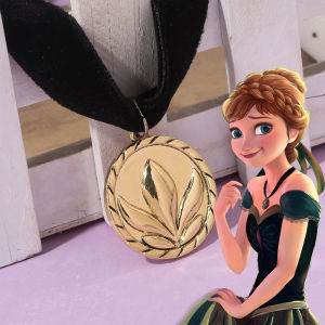 Movie Frozen Princess Anna Necklace Cosplay Arendell Pendant Black Velvet Choker Metal Pendant Jewelry Accessories Gift