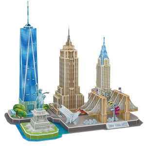 3D Puzzle Tower Bridge in London Big Ben Bricks Toy Assembly Particle Children Development Education Collection Toys Puzzle Boys And Girls Birthday Gifts Kids toys