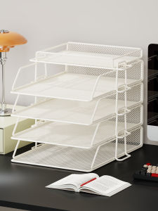 evesigar | Vertical Large Capacity Multi-layer Document Organizer Filing Rack
