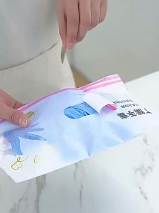 10-100pcs Disposable Purple Nitrile Gloves Latex Free Waterproof Suitable for Kitchen Food Processing Beauty Salon Work Glove