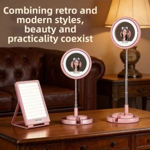 Selfie Live Streaming Lighting Tripod Phone Stand