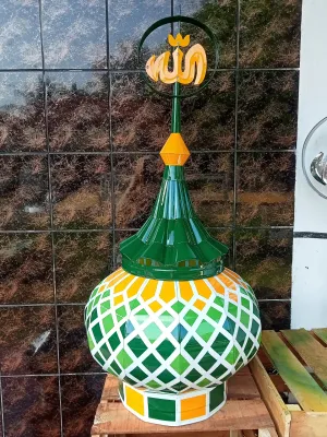 kubah masjid/kubah mushola dekoratif 50cm