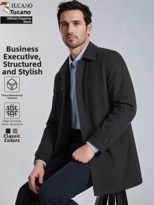 TUCANO | Business British Style Collar 3D Cutting Mens Jacket