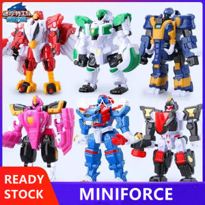 MINIFORCE MINI AGENT KIDS VOLT MAX LUCY SAMMY LION KING HAWK KING Transformer Toys Mainan Budak