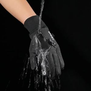 Winter Waterproof Mens Gloves Windproof Sports Fishing Touchscreen Driving Motorcycle Ski Non-slip Warm Cycling Women Gloves