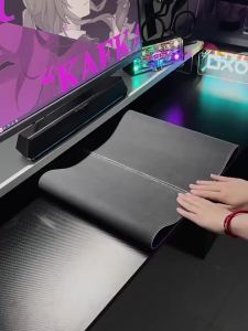 Tấm Lót Chuột Cỡ Lớn Màu Đen Trắng Chống Trơn Trượt Dày Dặn Có Thể Tùy Chỉnh Dùng Làm Thảm Chơi Game Lót Bàn Phím Và Khăn Trải Bàn Cho Nhà Và Văn Phòng
