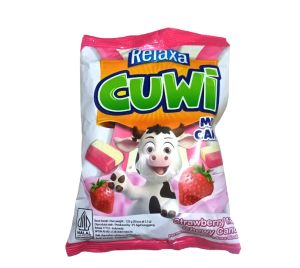 PERMEN SUSU STRAWBERRY RELAXA CUWI