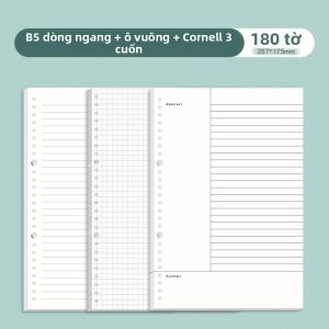 Giấy Bổ Sung A4 Gỡ Ra Được 26 Lỗ