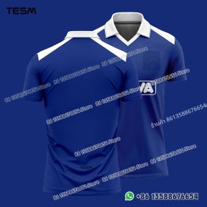 TESM เสื้อโปโลฤดูร้อนผู้ชายฤดูร้อนกีฬาเสื้อยืดคอวี Street อินเทรนด์แขนสั้น 3D HD พิมพ์เสื้อยืด