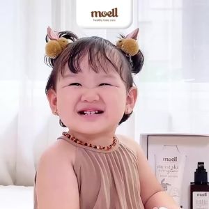 Moell Shampoo Bayi 185gr - Bubbles Bubbles Everywhere Shampoo - Shampoo Bayi - SLS Free - Natural Organic