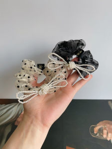 ริบบิ้นผมสไตล์เกาหลีพร้อมโบว์ผีเสื้อแบบนุ่มและเนื้อผ้าโปร่งใส สายรัดผมแบบหนา เครื่องประดับผมสไตล์ป่าสำหรับเด็กผู้หญิง สายรัดผมสุดสง่างาม