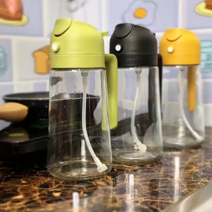 Minyak Semprot Mudah Digunakan Botol Minyak Anti Tumpah Perlengkapan Dapur COD