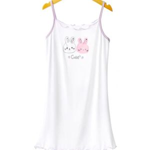JIFANPAUL | Summer Modal Childrens Sleeveless Nightdress