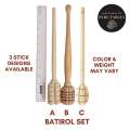 Tsokolatera / Batirol Set - 800ml (Small) + Molinillo or Batirol Stick for Making Tsokolate. 