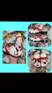 CrocsFanClub - PB374 -  Sục Crocs peanut V2 trẻ em HÀNG CÓ SẴN size C7-J4 sục cross trẻ em sục đi mưa