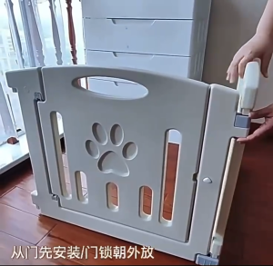 Local Stock" Flexible Pet Playpen – Freely Assembled Dog Crate & Fence System Kennel and Pet Fence for Dogs Playpen Safety Guard Rail