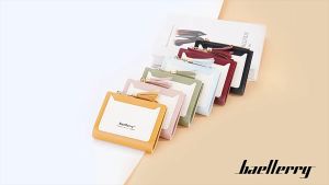 Baellerry Dompet Pendek Kartu Wallet Card Holder Kulit Import YBLY65