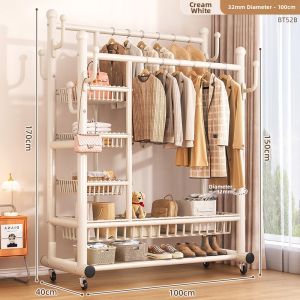 JIAJIESHI | Moveable Home Multifunctional Coat Rack