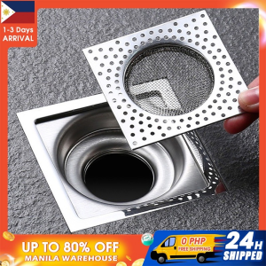 Bathroom Floor Strainer Cover / Kitchen Stainless Steel Floor Drain / Shower Drain Hair Strainer / Floor Drainer for Kitchen Washroom Garage and Basement