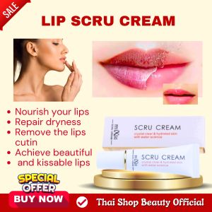 Scru Cream for dark crack and dry lips long lasting lip care lipstick lipbalm lip scrub helps in moisturizing your lips