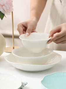 Songfa | Underglaze Colored Raised Embossing Ceramics Tableware