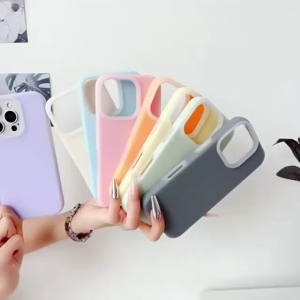 Case For iPhone 11 12 13 14 15 16 PRO MAX PLUS Jelly Candy Bludru Hard Casing