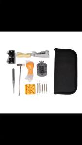 Watch Opener Repair Tool Kit Clock Pry Knife Screwdriver Pin Hammer Set Watchmaker Watch Maintenance Remove Strap Repair Kit