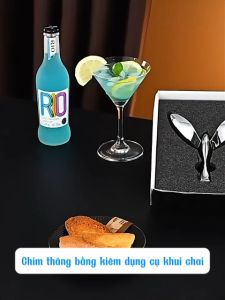 Dụng cụ mở chai chim bay Trang Trí bề mặt nhẵn 360 ° Xoay Cân Bằng Dụng Cụ Mở Chai - 935