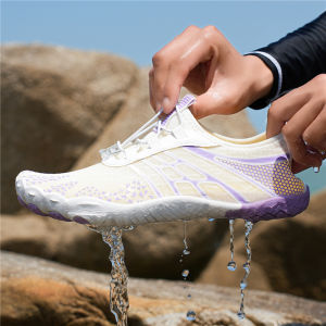 Ladies Breathable River Trekking Shoes Portable Lightweight Beach Footwear for Snorkeling Rafting Lake Walking