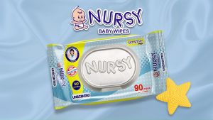 Nursy Baby Wipes Unscented 90s Promo Pack (90s x 3 Less P25)
