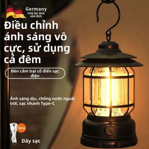 Đèn Dã Ngoại Pin Sạc Dài