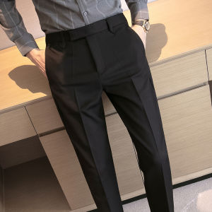Camel Suit Pants Mens New Arrival Silm Business Casual British Style Suit Pants Handsome Fashion Korean Style Fashion Pants