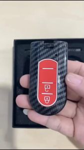Case Carbon Smartkey Cover Key Kunci Toyota Rush Agya - 7108