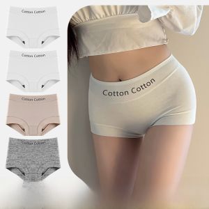 MiiOW | กางเกงชั้นในผ้าฝ้ายแท้สำหรับผู้หญิง MiiOW ฤดูร้อนปี 2025 กางเกงขาสั้นทรงเอวกลาง กางเกงชั้นในผู้หญิงระบายอากาศได้ดี ไม่รัดกุม ป้องกันแบคทีเรีย