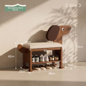 ZHUSHANXIA | Multifunctional Home Entrance Shoe Storage Bench